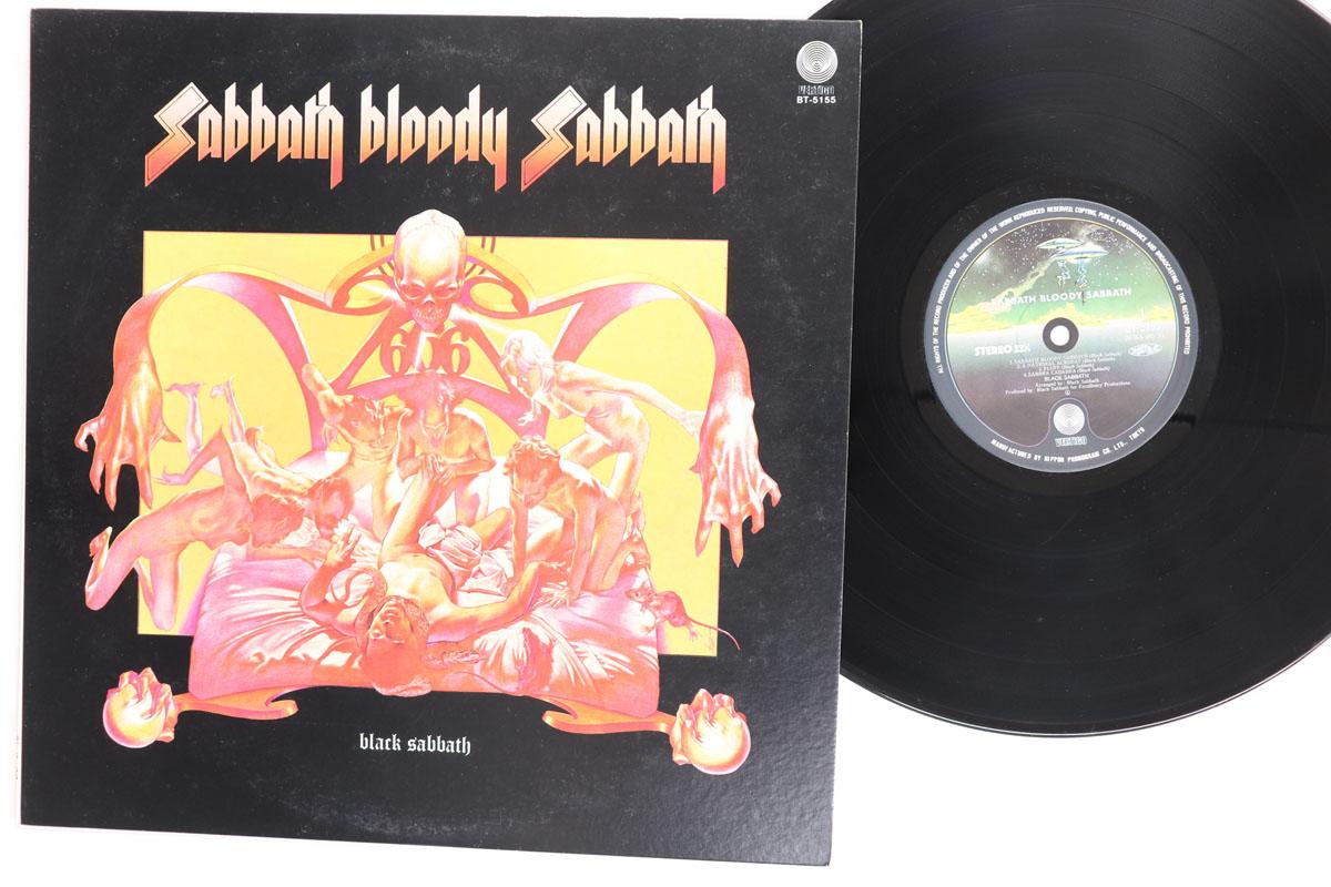 

LP Record BLACK SABBATH Sabbath Bloody Sabbath BT5155 VERTIGO 1978 Japan Metal Used