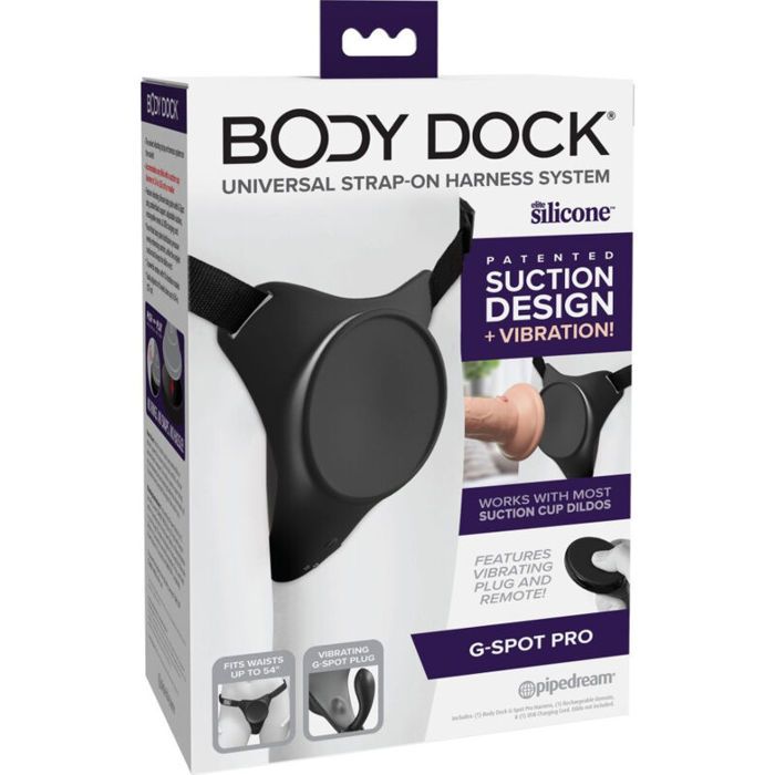 PIPEDREAMS - HARNAIS BODY DOCK G-SPOT PRO -