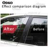 New 8PCS Polished Pillar Posts Fit For BMW X5 E53 2000-2006 Window Trim Cover BC Column Sticker