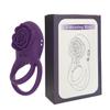 Rose Lock Vibrating Ring for Men, 8-Mode Magnetic Rechargeable Wearable Adult Toy