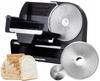 220W Electric Metal Slicer for Bread and Ham with Replaceable Blades, Black