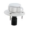 RV City Water Fill Inlet and Check Valve,Threaded Tube Flange Length 3" To 1/2",Water Hose Connector for Camper Motorhome Marine