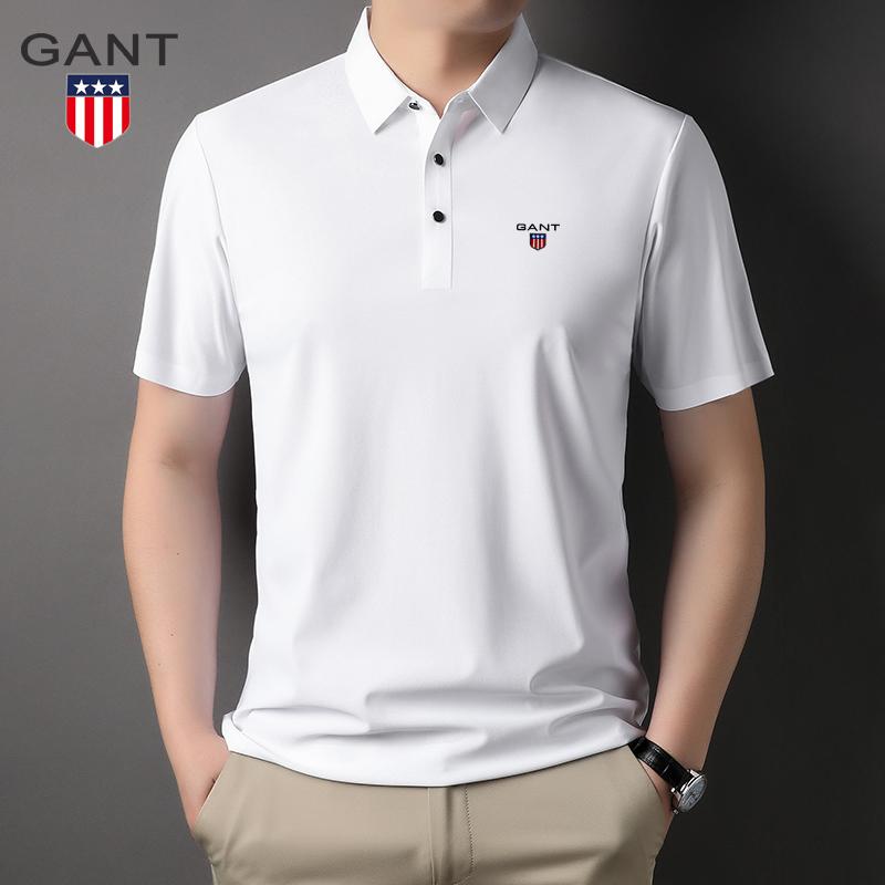 Gant 2025 Sommer Ny Broderi Business Fritid Poloskjorte