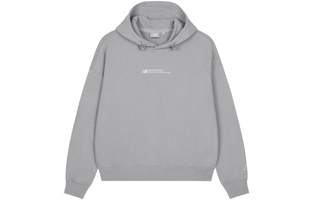 New Balance Sweatshirts Women s Hooded Moderate Regular 5CD37302-GR L