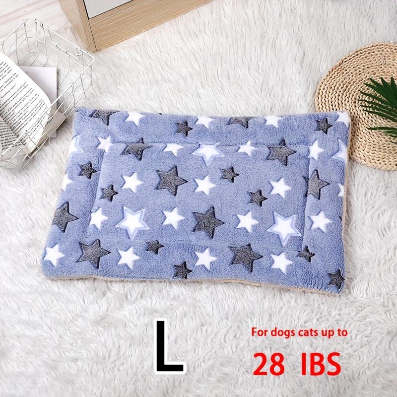 Thickened Cat Mattress with Fashionable Star Pattern - Cozy Sleep Blanket for Cats