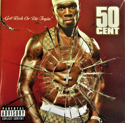 CD 50 CENT Get Rich Or Die Tryin 4935642 SHADY 2003 Europa Rap HipHopRB Gebraucht