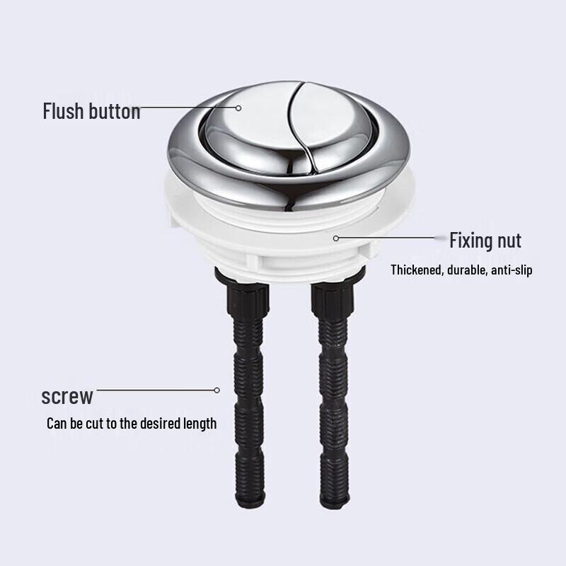 HANDUNYOU Copper Dual Flush Toilet Tank Button