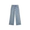 Deesha Girls' & Teens' Washed Denim Wide-Leg Pants