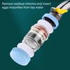 Pack of 3 Kitchen Faucet Nozzle Extender with Filter Portable Faucet Extension Adapter Tap Filter Water Flows Aerator