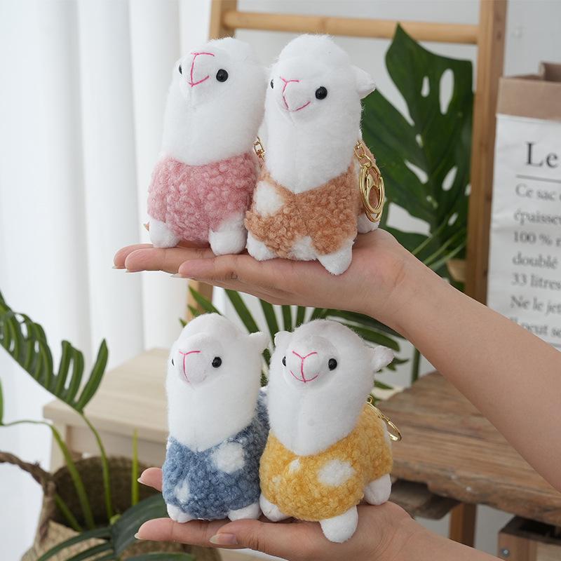 Alpaca Plush Toy Keychain Pendant