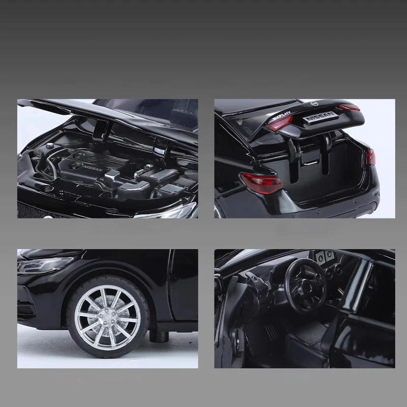 Modellino Auto Giocattolo in Lega pressofusa Nissan SYLPHY 1/32 Giocattolo con Suoni e Luci Collezionabili Regalo di Compleanno