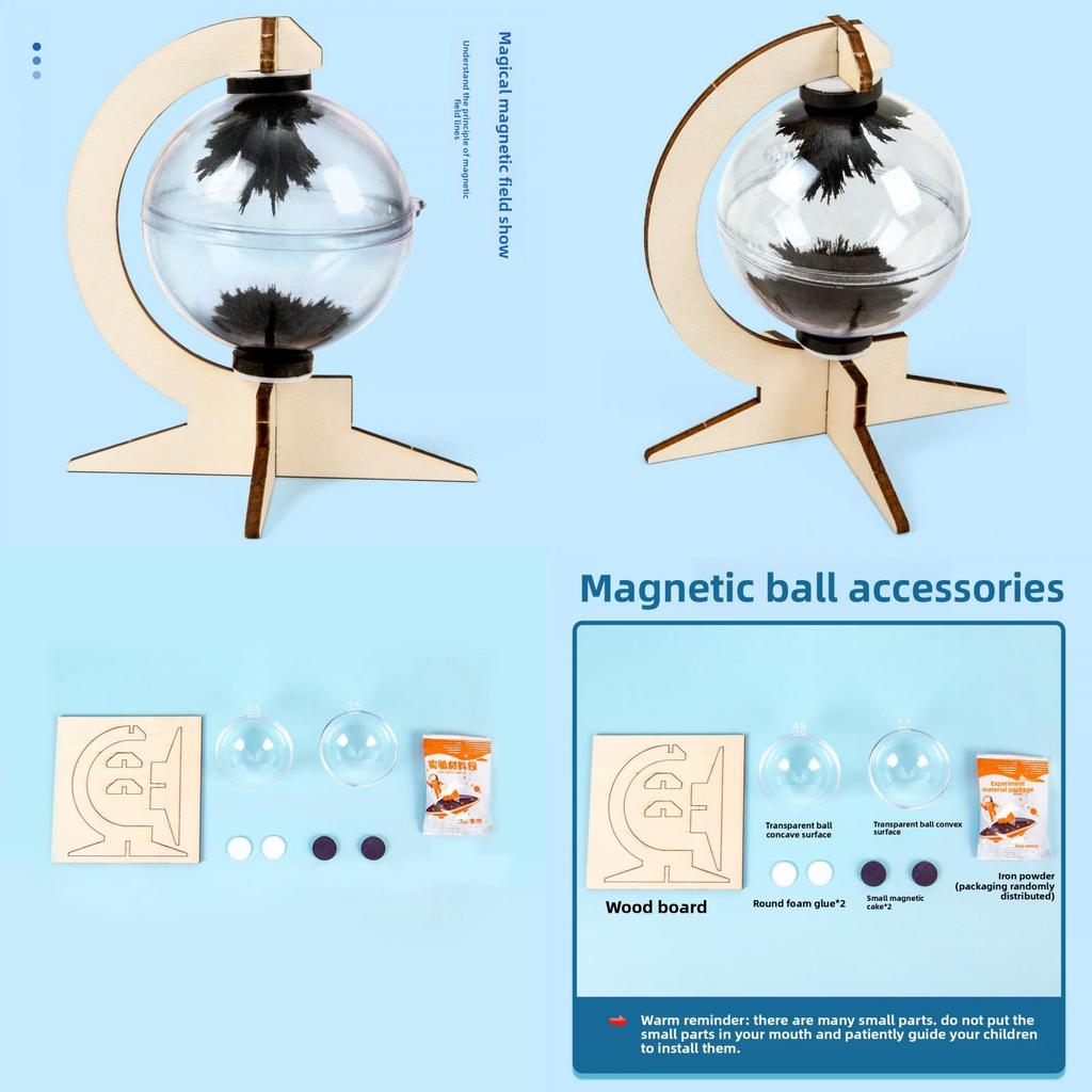 Science Experiment Kit For With Magnetic Sphere Model Educational Toy For Children