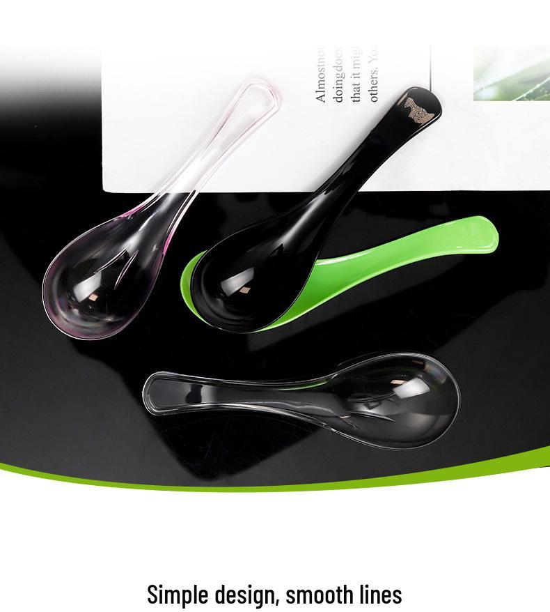 Customized Disposable Plastic Spoon for Dessert Catering
