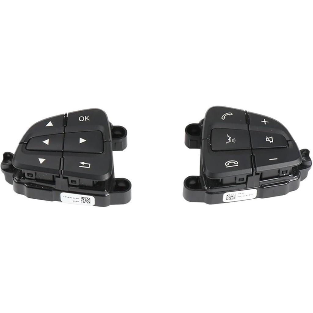 Car Steering Wheel Buttons Control Switch Cover Fit for A B CLA CLS GLA GLS GLE Class W176 W246 W218 W172 W292 W166 A0999050600 Replacement(Right)