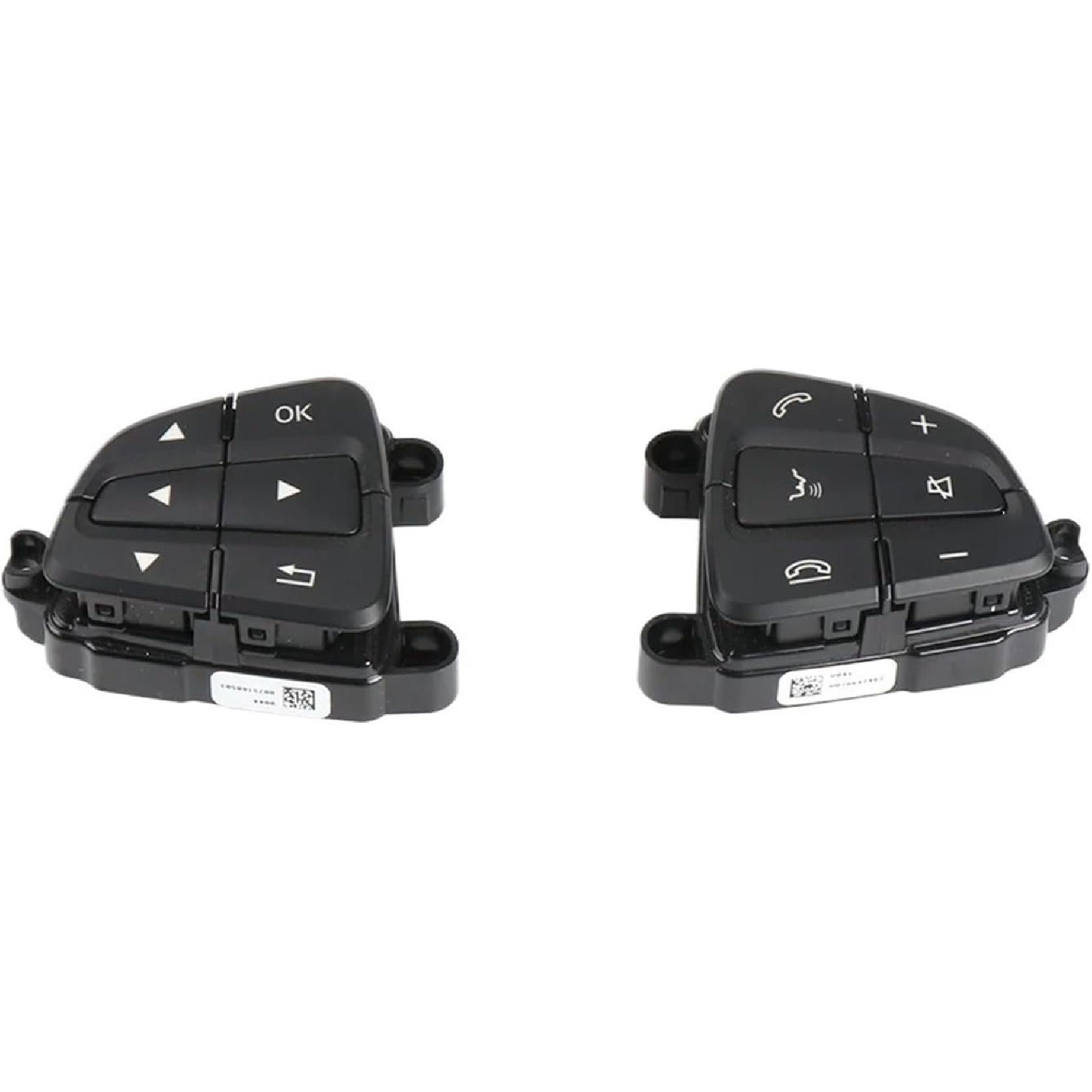 

Car Steering Wheel Buttons Control Switch Cover Fit for A B CLA CLS GLA GLS GLE Class W176 W246 W218 W172 W292 W166 A0999050600 Replacement(Right) 1 Pair