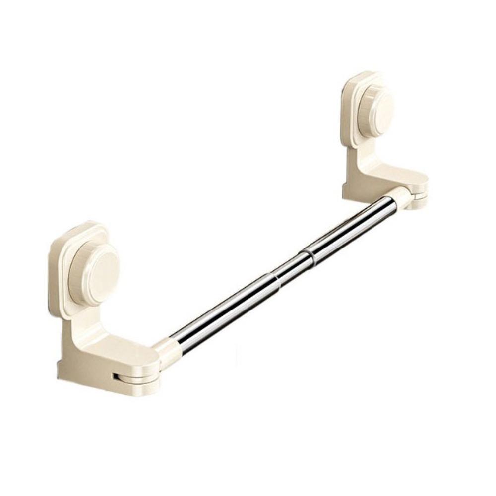 

Водонепроницаемая вешалка для полотенец на присосках, настенный подвесной держатель для полотенец, выдвижная перекладина для полотенец, дом белый