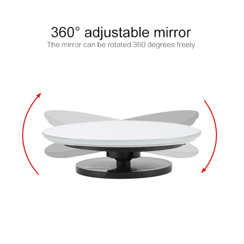 2pcs Rear View Mirror 360 Wide Angle Adjustable Round Convex Blind Spot Mirror Car Vehicle Side Mirror Car Rearview Car