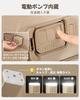 Air Bed for Cherry Blossom Camping Air Mattress with Electric Single Size 190 X 100 X Automatic with Storage Japanese Instruction for Emergency Car