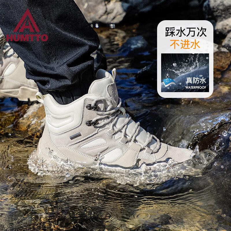 

HUMTTO Men s 240760A Storm-Level Waterproof Anti-Slip Hiking Shoes 42