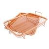 Crisp Kitchen Colander Stainless Steel Fries Food Oil Strainer Oven Mesh Frying Basket Baking Tray