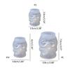 Halloween Skull Silicone Molds,Skull Candle Making Mold DIY Home Decoration Mold