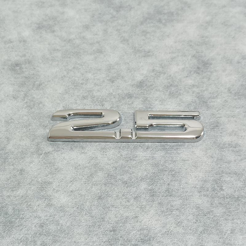 New Car Styling 3D AWD 2.0 2.5 Skyactive Metal Chrome Zinc Alloy Emblem Car Body Badge Sticker for Mazda 3 CX-3 CX-5 RX-8 RX-5