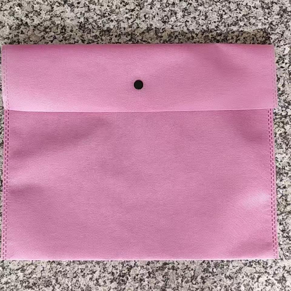 Non Woven Concealed Buckle Clothing Bag Button Packaging Pocket Dustproof and Environmentally Friendly Bag Coat Suit Underwear Packaging Bags