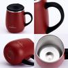 GRANDTIES Premium Vacuum Insulated Mug, 460ml - Easy-Open Slide Lid & Available in 19 Colors, Stainless Steel, Double-Wall Vacuum Insulation, Keeps Dr