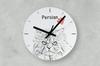 Persian – Wall clock with a cat, shelf clock with a print | Art-Dog