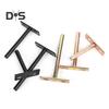 High-Strength Steel Floating Frame Holder for Cabinets Shelves T-Shaped Invisible Design Bookshelf Support Easy Installation DIY Professional Use