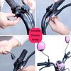 SHULLIN 2pcs Bike Handle Mirror Holder 22mm Universal Mount Holder Adapter Clamp Mirror Mount