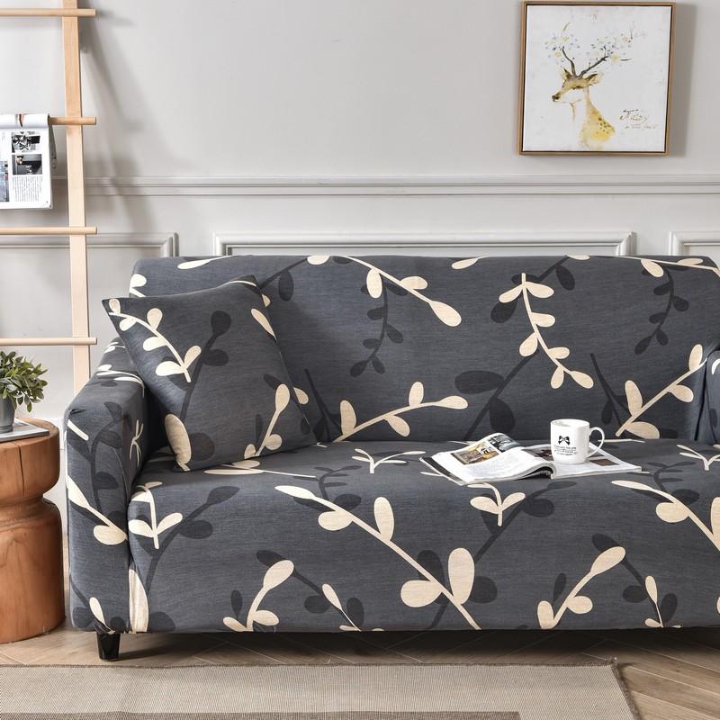 Geometric Sofa Covers For Living Room Modern Elastic Sofa Cover Corner Sofa Slipcovers Armchair Couch Cover 1/2/3/4-Seat 1Pc