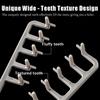Stylingkam met textuur, kam met grote tanden voor volume en verzorging, volume voor het haar met pony