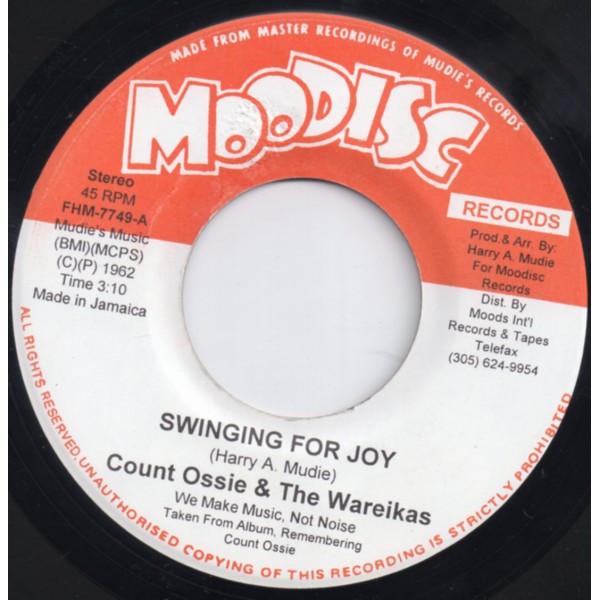 7inch Record COUNT OSSIE & THE WAREIKAS - One Bright Morning / Swinging For J FHM7749 Moodisc Records Jamaica Reggae, Ska & Dub Used