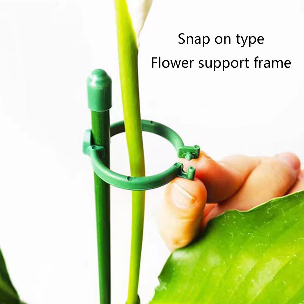 Plant Support Stakes Adjustable Plastic Plant Cage Garden Plant Stakes Plant
