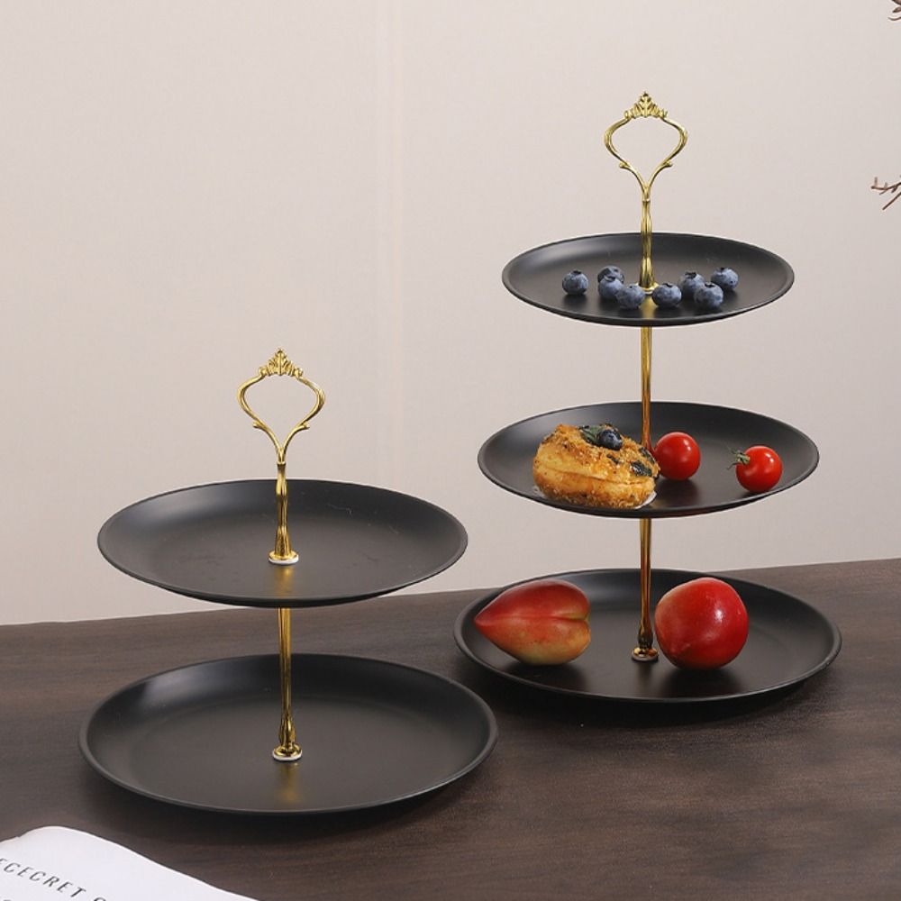 Easy To Use Fruit Tray 2/3 Layer Dessert Display Holder Cake Dessert Tray  Birthday Party