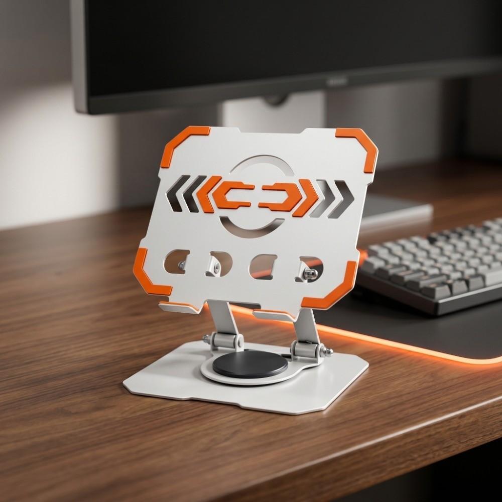 Foldable Cellphone Holder 360° Rotating Laptop Support Bracket Sturdy Tablet Stand  Gaming Use