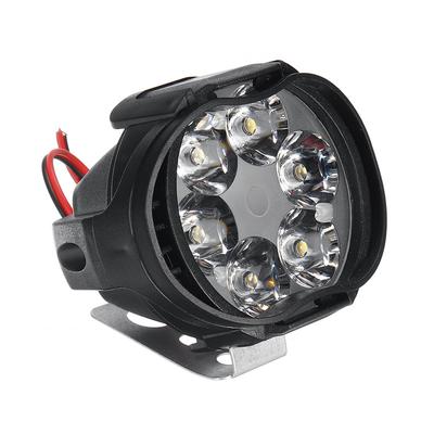 6 Led Auxiliary Headlight For Motorcycle Spotlights Lamp Vehicle 6led Auxiliary Headlight Brightness Electric Car Light