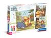3 x 48 piece puzzle. Super colorful. Winnie the Pooh