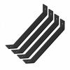 Staffa Angolare a 45° per Supporto Angolare Pergola, Nessuna Perforazione Richiesta, Staffa di Rinforzo per Legno