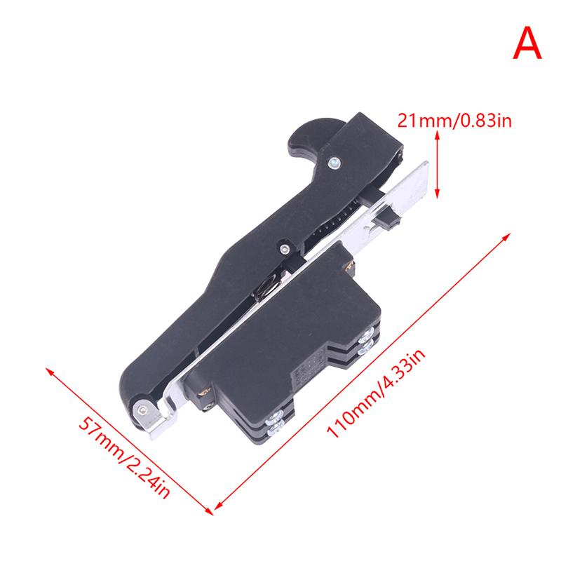 Electric Switch Lock On Ac 250V 8/10/12/18A Switch For 180/230 Angle Grinder