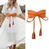 Traditional Japanese Kimono Waistband Decorative Belt Adjustable Wide Corset For Women Yukata Cultural Outfit