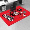 Pucca Bürostuhlmatte: Süßer Cartoon-Charakter-Teppich für Heimdekoration, Büro-Teppich, Geschenk, geeignet für Schlafzimmer, Wohnzimmer, verschiedene Räume