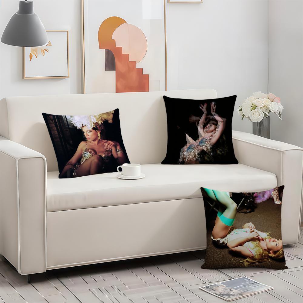Singer S-Slayyyter CANNIBALISM cushion cover Double Sided Printed Polyester Pillowcase Pattern Decorative Zipper Cushion Cover