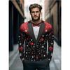Christmas Series Man T Shirts 3D Funny Harajuku Printed Fashion Long Sleeve Round Neck Clothing For Men Casual Tops T-shirt