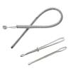 1/3/5Pcs Hoodies Elastic Band Lace Cord Flexible Drawstring Thread Bendable Spring Drawstring Threader Clip Diy Sewing Accessory