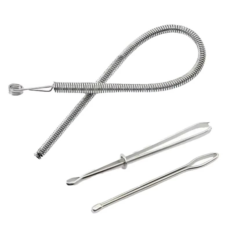1/3/5Pcs Hoodies Elastic Band Lace Cord Flexible Drawstring Thread Bendable Spring Drawstring Threader Clip Diy Sewing Accessory