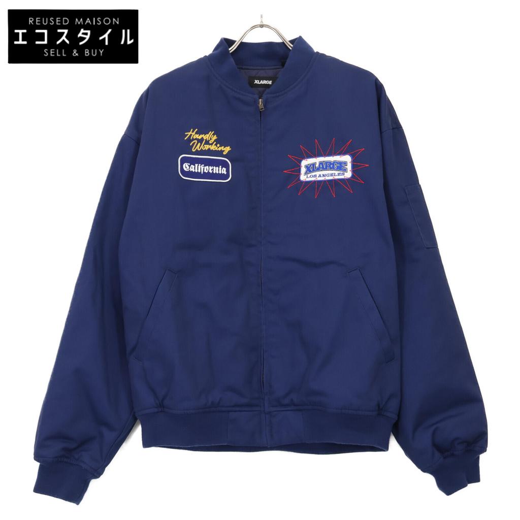 XLARGE 101241021005 24Stainless Steel Blue CUSTOM WORK JACKET Jacket L blueUsed