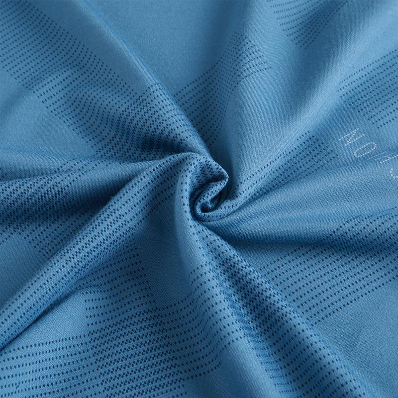 Summer New Men's Short-Sleeved Lapel Polo Shirt Young and Middle-Aged Men's Thin Fashion Thin Striped Top