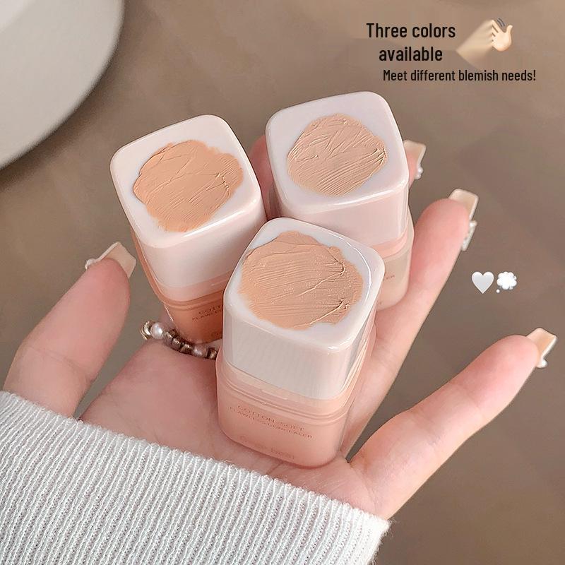 Gege Bear Flawless Concealer: Lightweight, Hydrating, Long-lasting Coverage for Acne Scars, Spots, and Dark Circles.